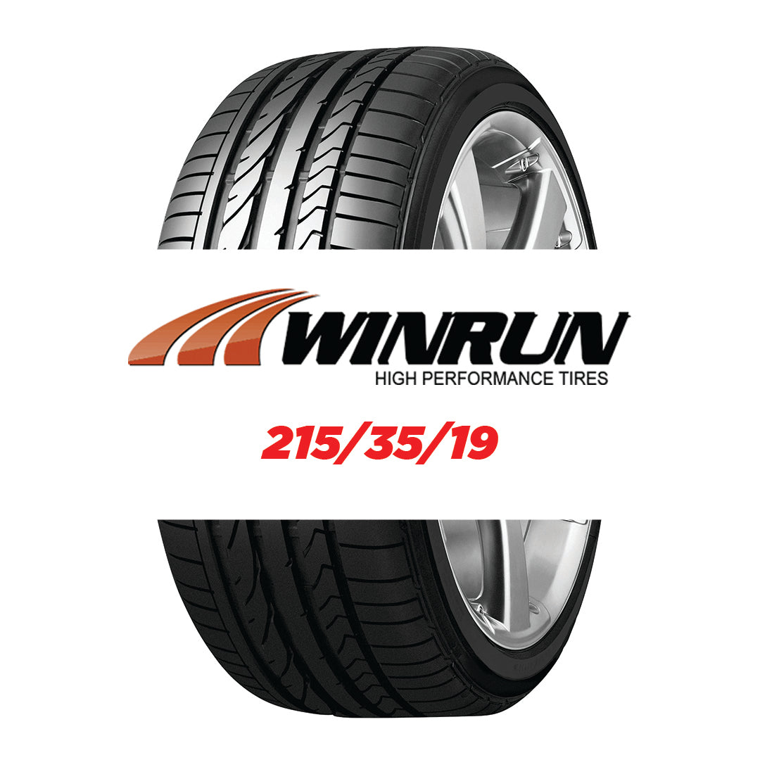 送料負担します！WINRUN製 215/35ZR19 かわいかっ
