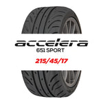 215/45/17 | ACCELERA 651 SPORT SEMI SLICK