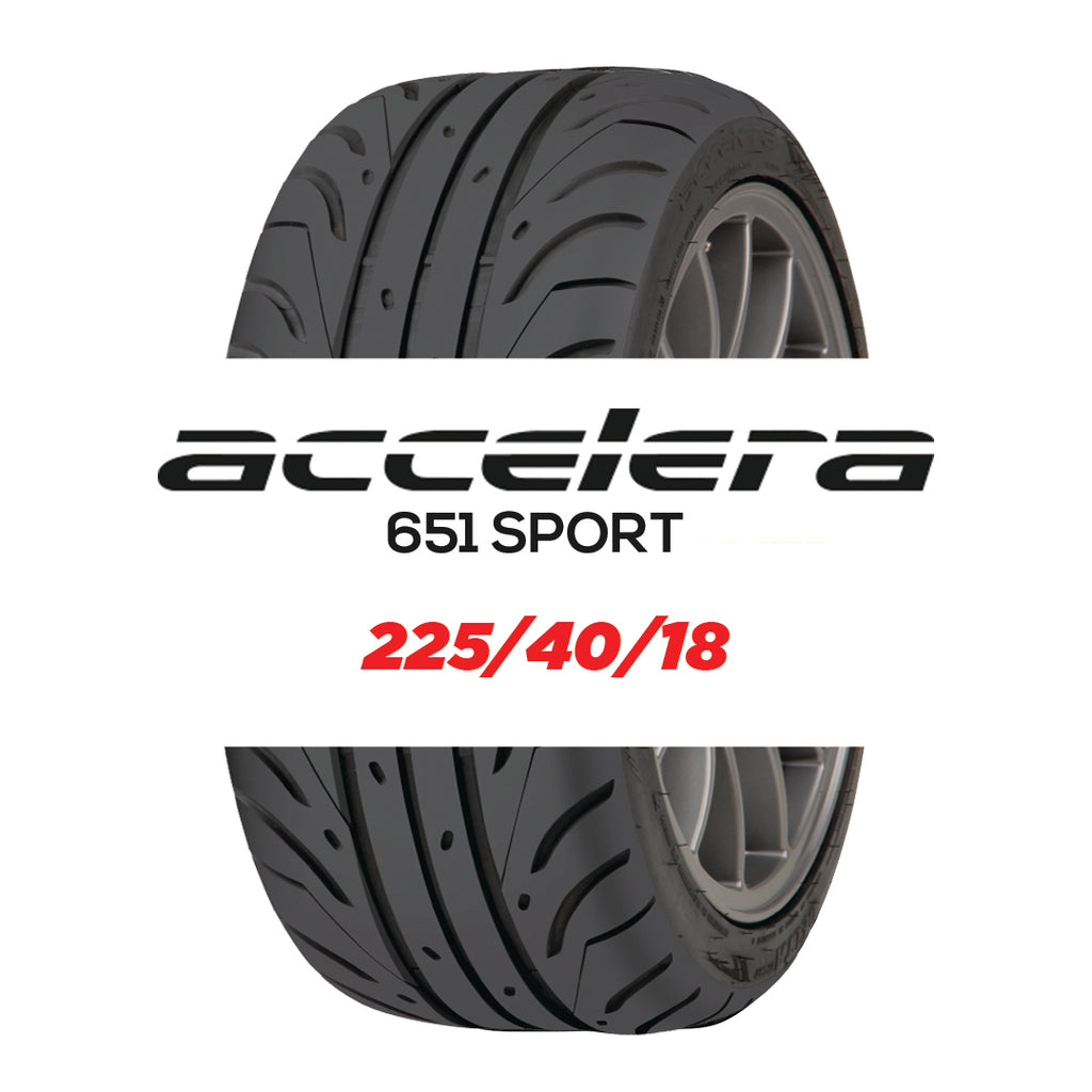 225/40/18  ACCELERA 651 SPORT SEMI SLICK – Supreme Wheel & Tyre